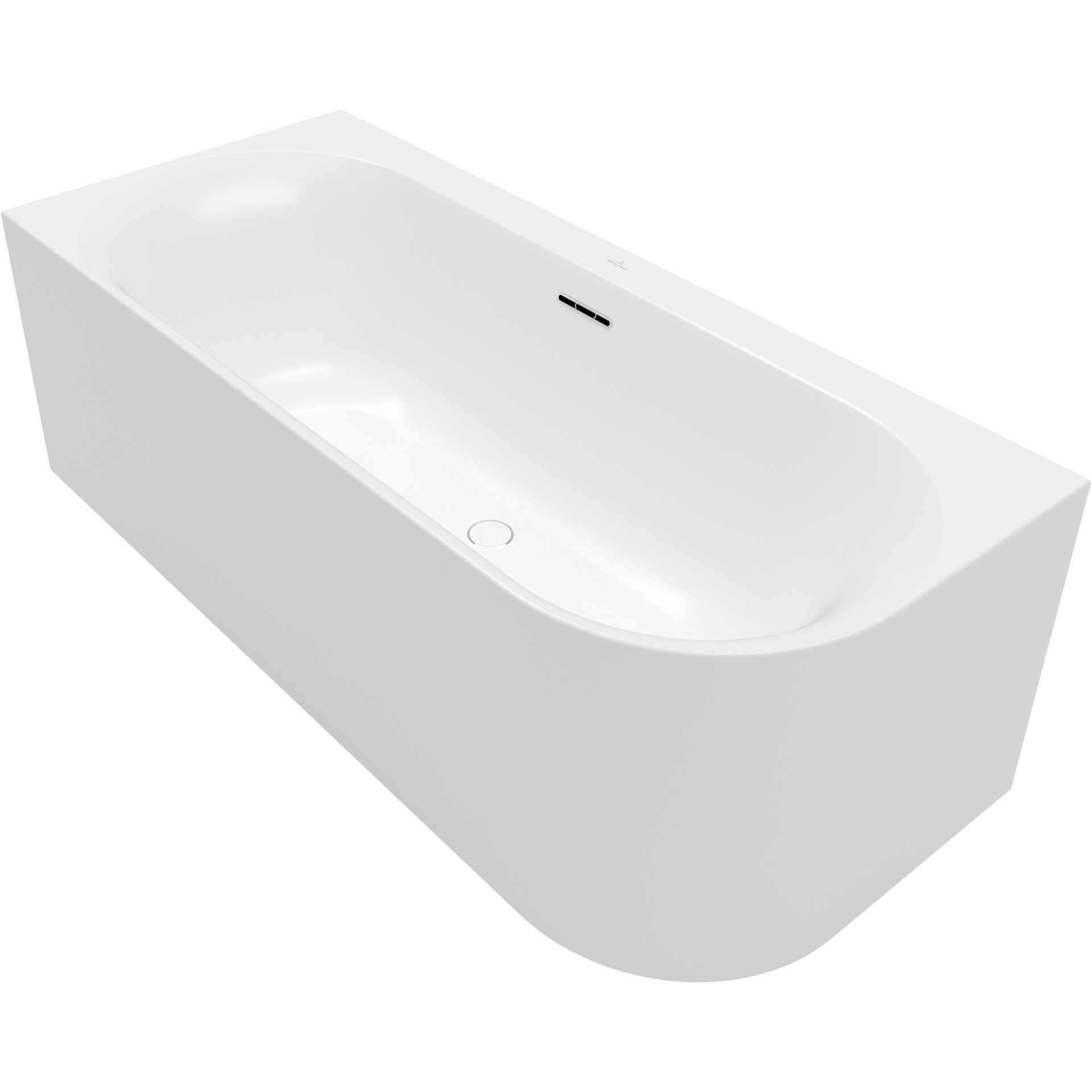 VILLEROY & BOCH LOOP & FRIENDS OVAL DUO BACK-TO-WALL BADEKAR 180X80 ...