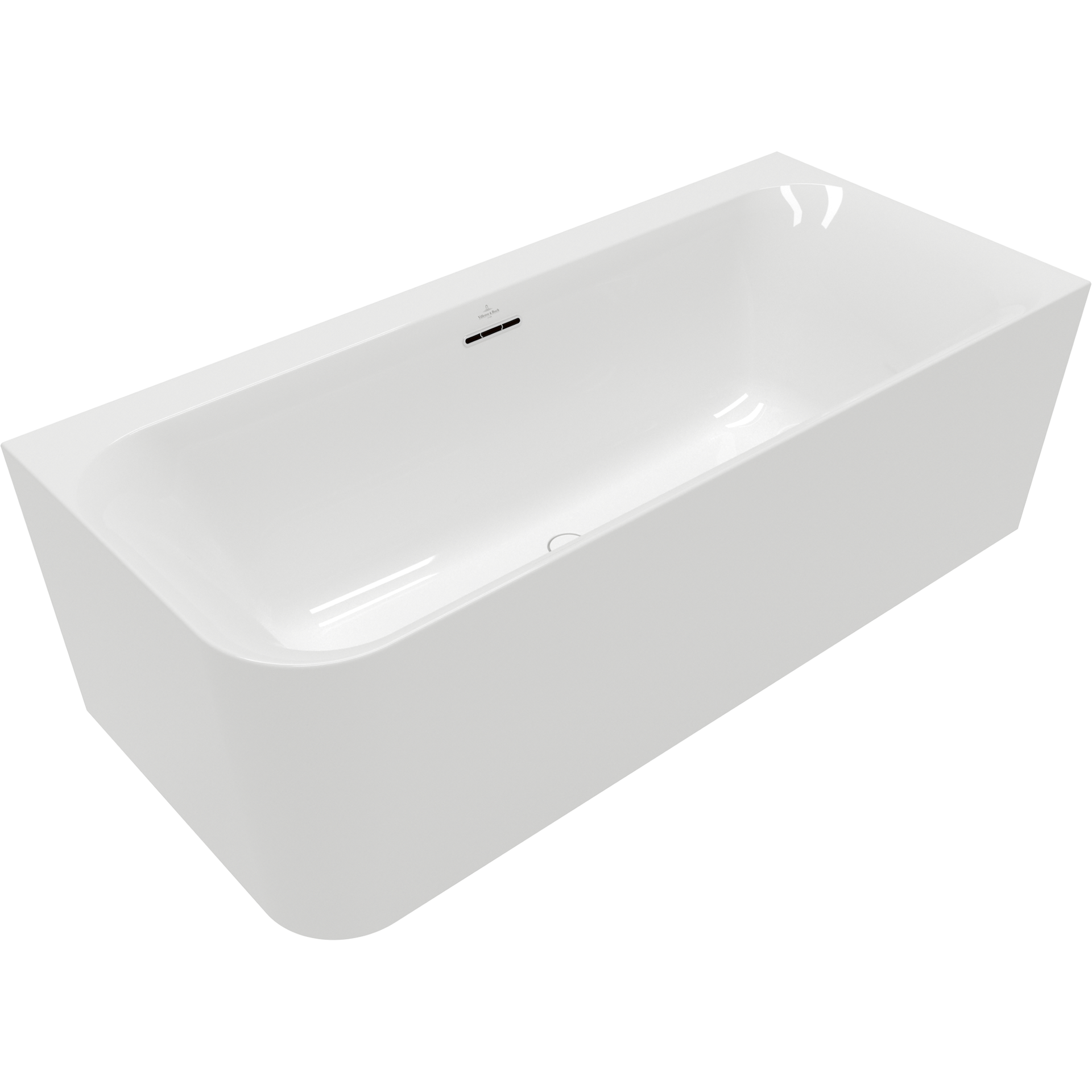 VILLEROY & BOCH LOOP & FRIENDS OVAL DUO BACK-TO-WALL BADEKAR 180X80 ...