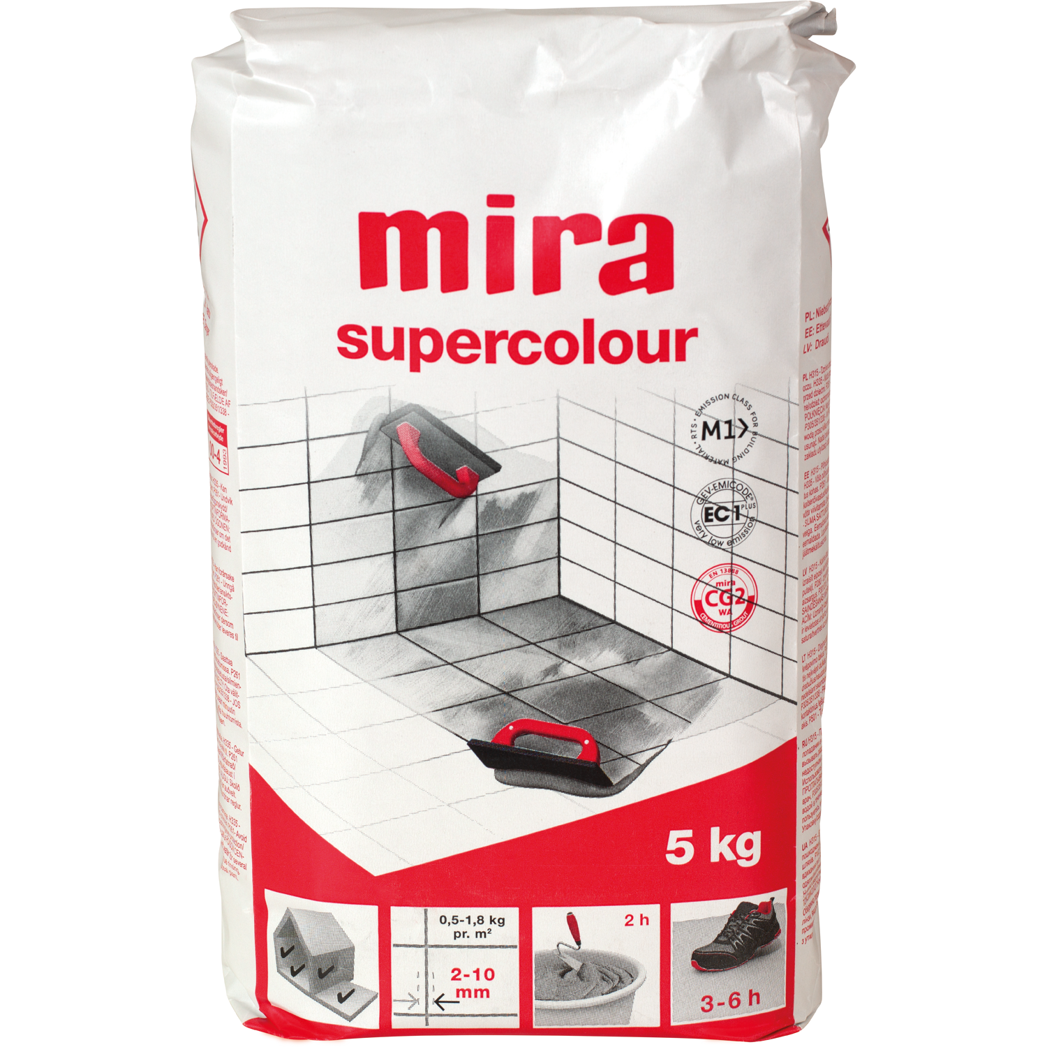 MIRA SUPERCOLOUR 100 HVIT 5KG