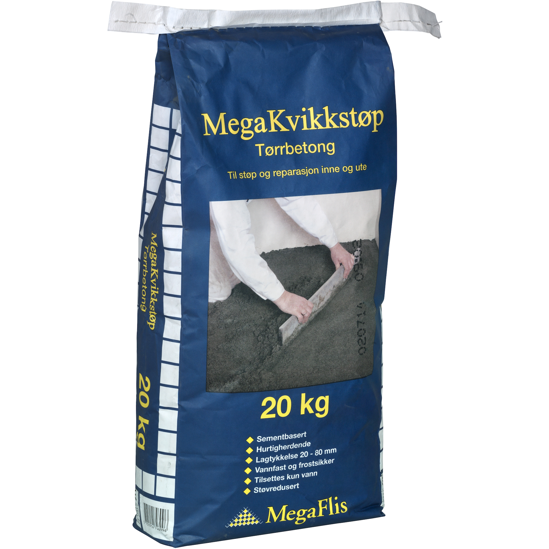 MEGA KVIKKSTØP 20KG