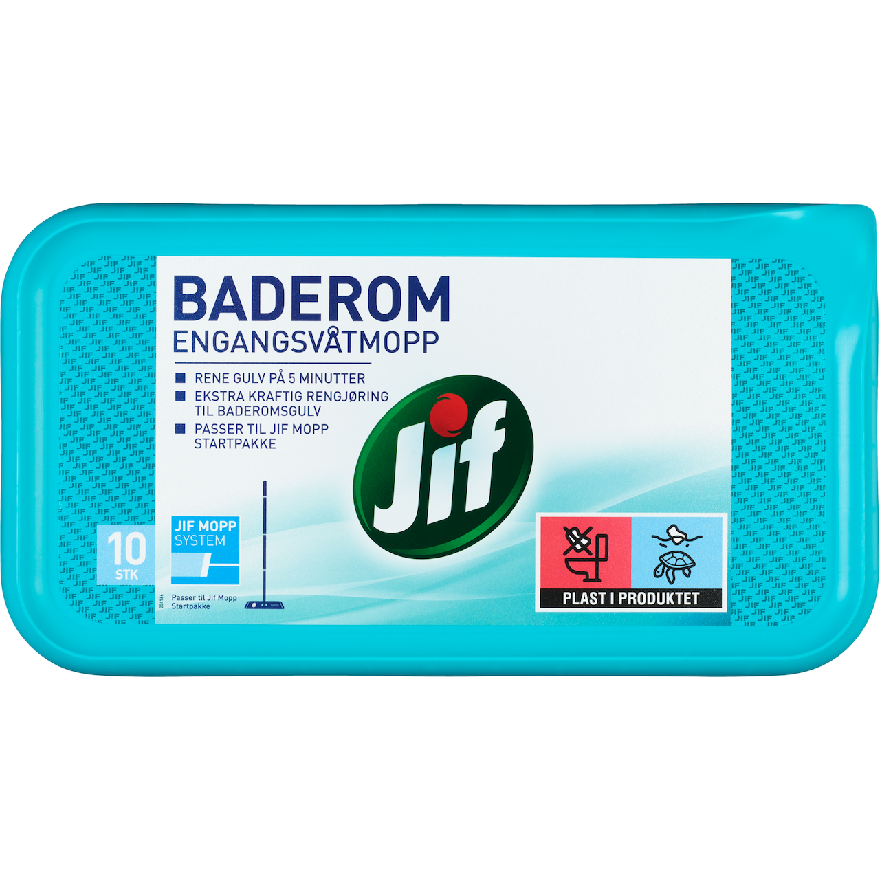 JIF ENGANGSVÅTMOPP BADEROM