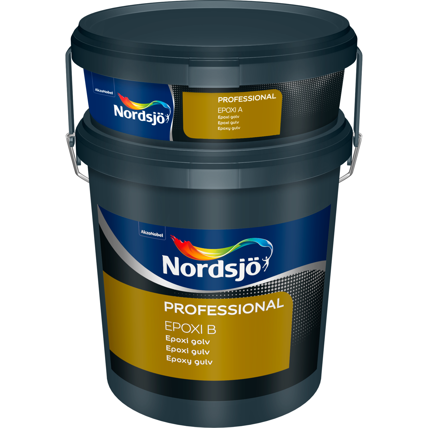 NORDSJØ PROFESSIONAL EPOXY GULV HVIT 4L INKL. HERDER